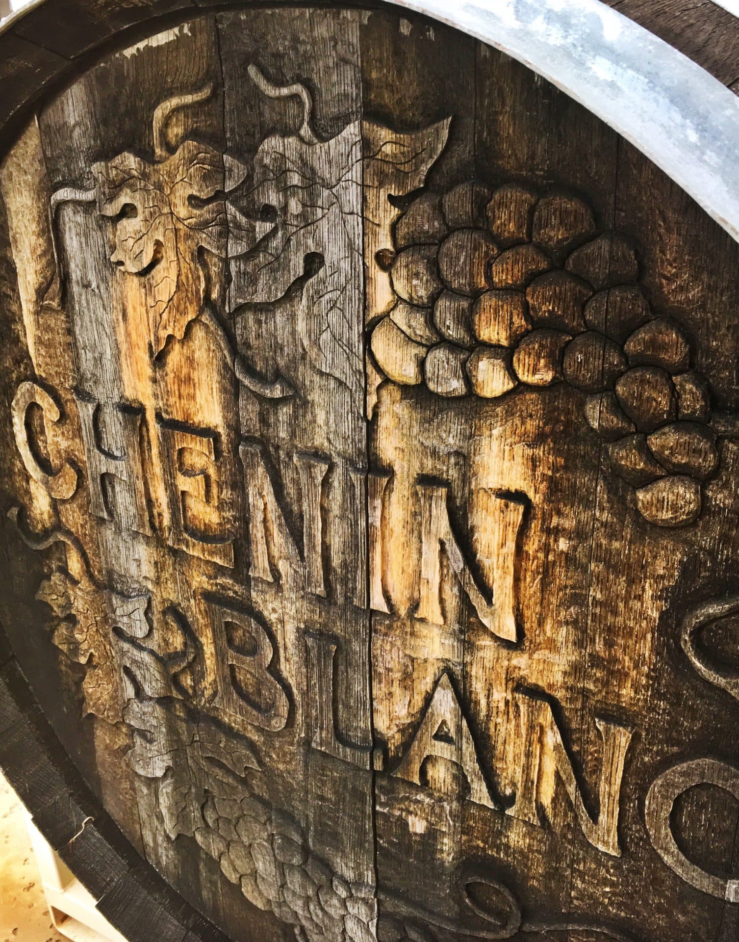 Chenin Blanc Wein im Holzfass