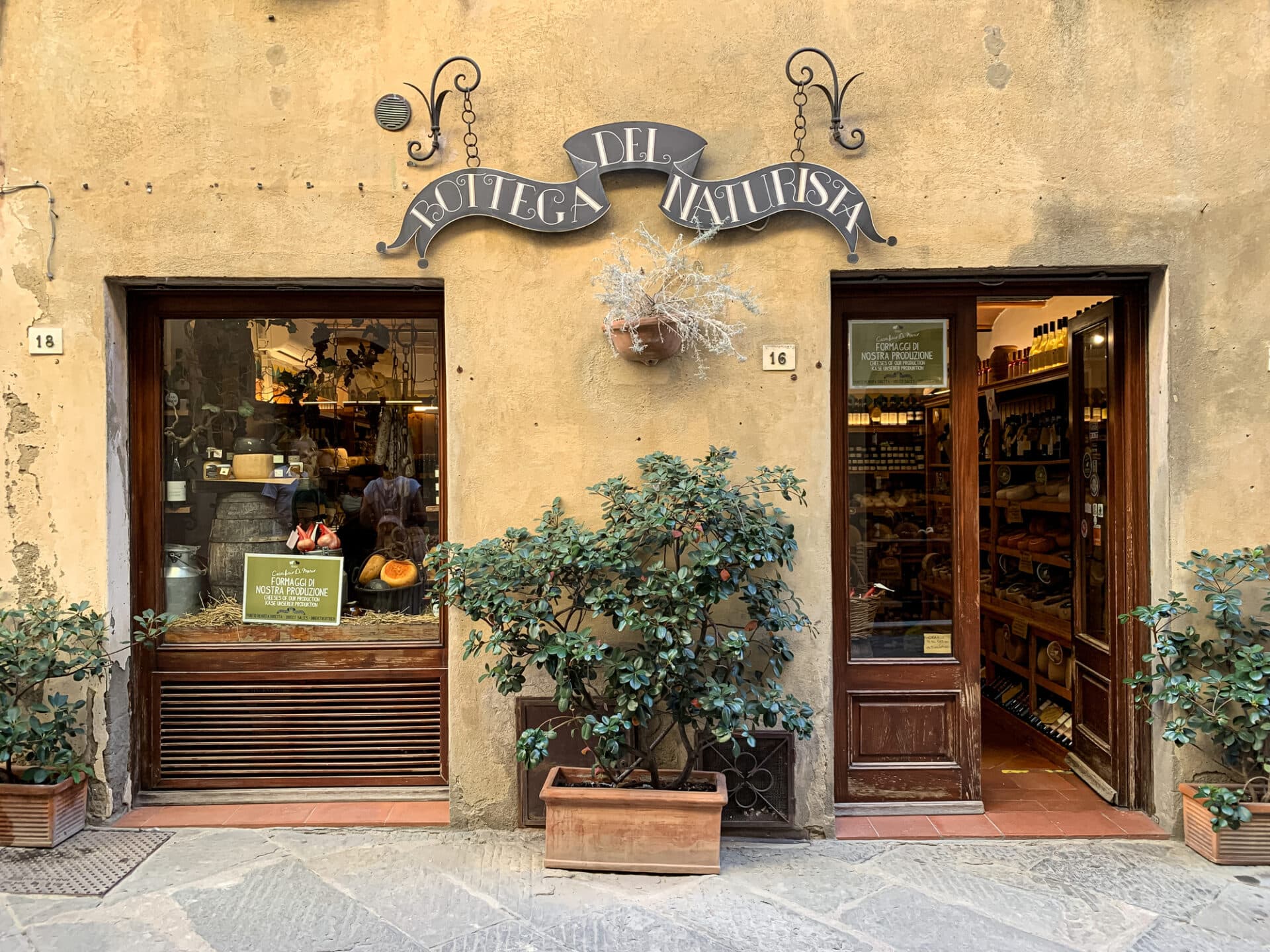 Bottega Weinladen Toskana