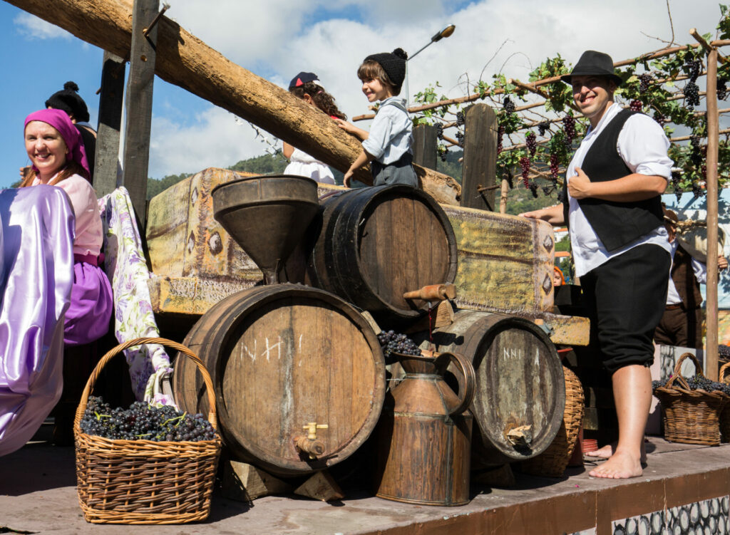 Madeira traditionelles Weinfest