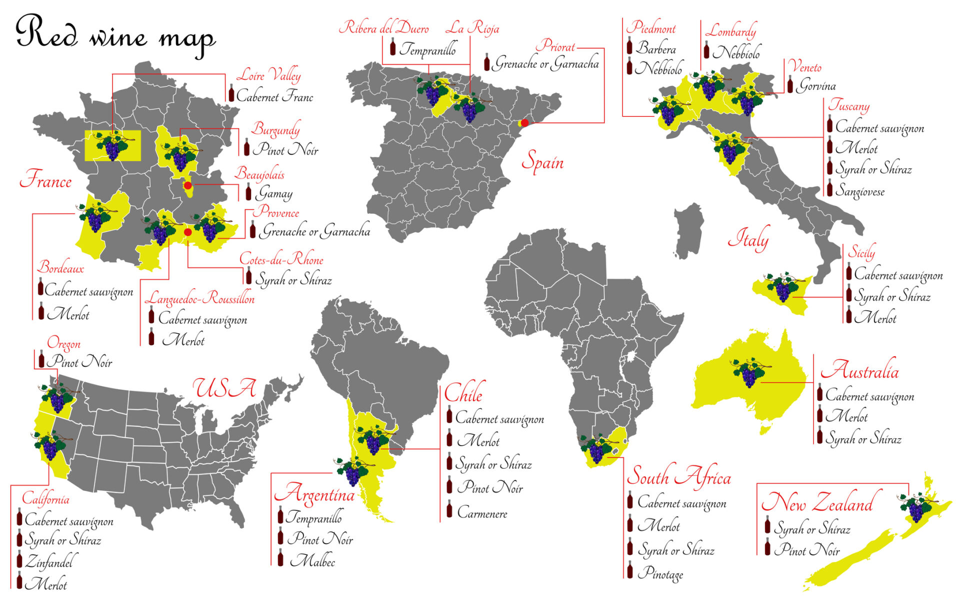 Weinregionen