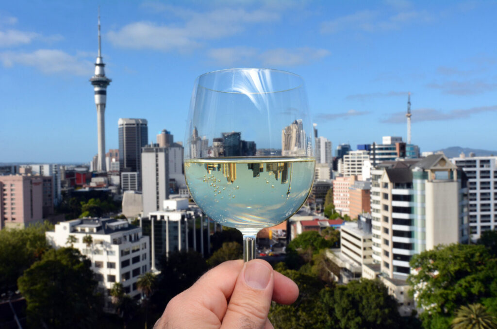 Wein in Auckland Neuseeland